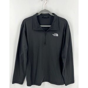 The North Face Mens Pullover Athletic Top Size Large Charcoal Gray Pullover
